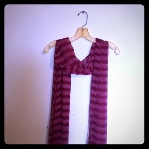 Strip & floral scarfs